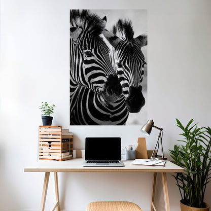 Poster verticale staccabile e attaccabile STRIPED SYMPHONY