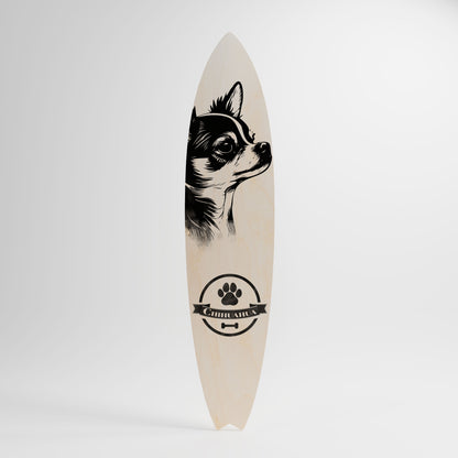 CHIHUAHUA DOG Decorative Plywood Surfboard