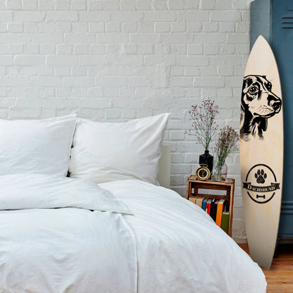 DACHSHUND DOG Decorative Plywood Surfboard