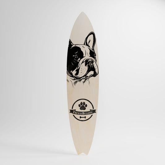 FRENCH BULLDOG Decorative Plywood Surfboard