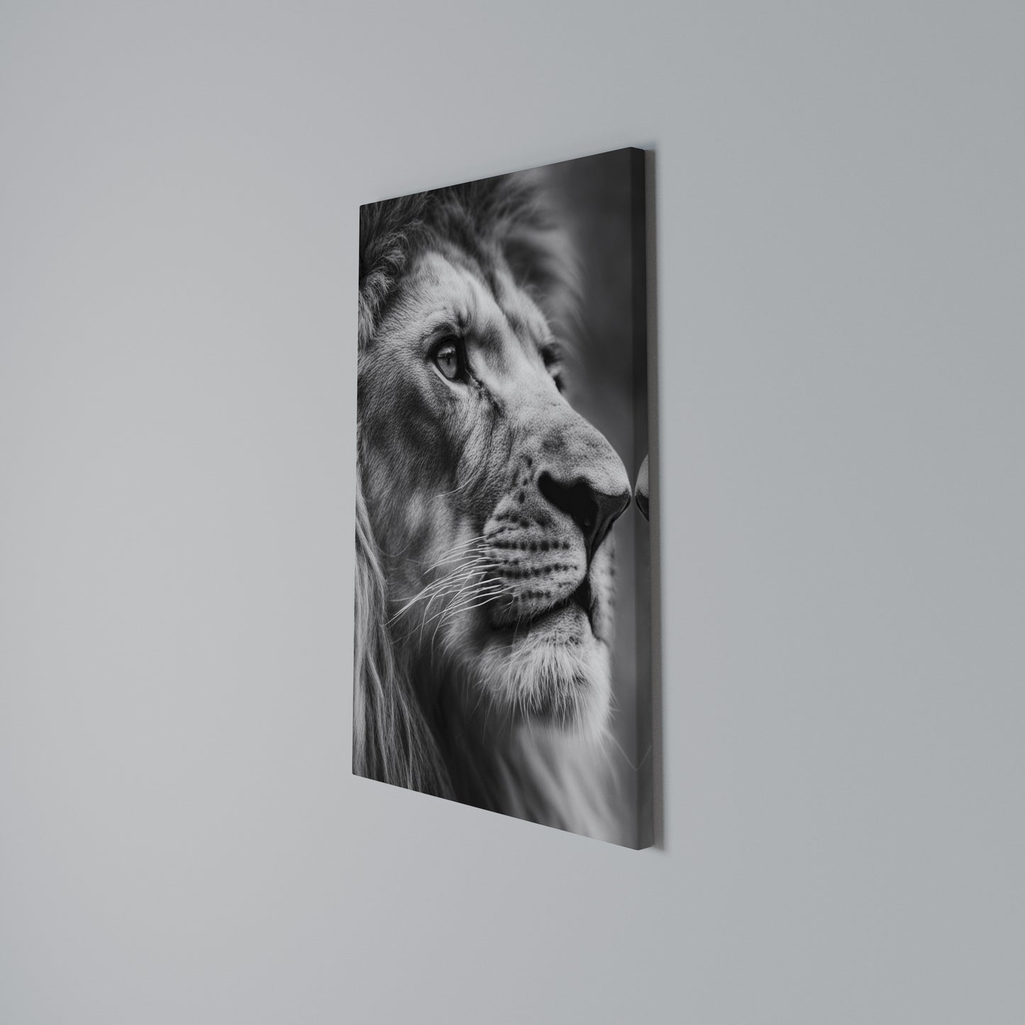 ROYAL REFLECTION Vertical Canvas Print