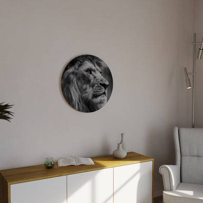 RIFLESSIONE REALE Arte murale rotonda