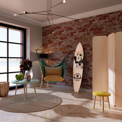 GOLDEN RETRIEVER Decorative Plywood Surfboard