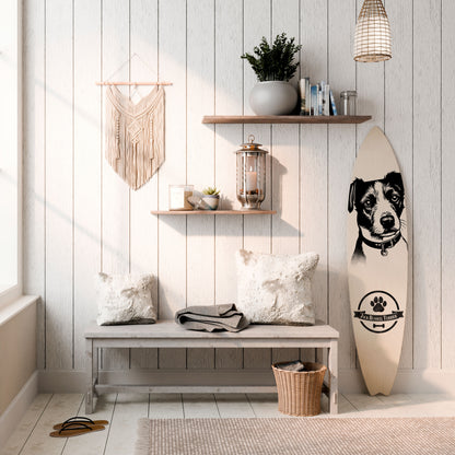 JACK RUSSEL TERRIER Surfboard Decorative Panel
