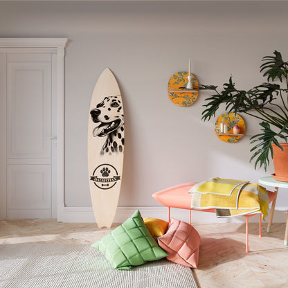 DALMATIAN DOG Decorative Plywood Surfboard