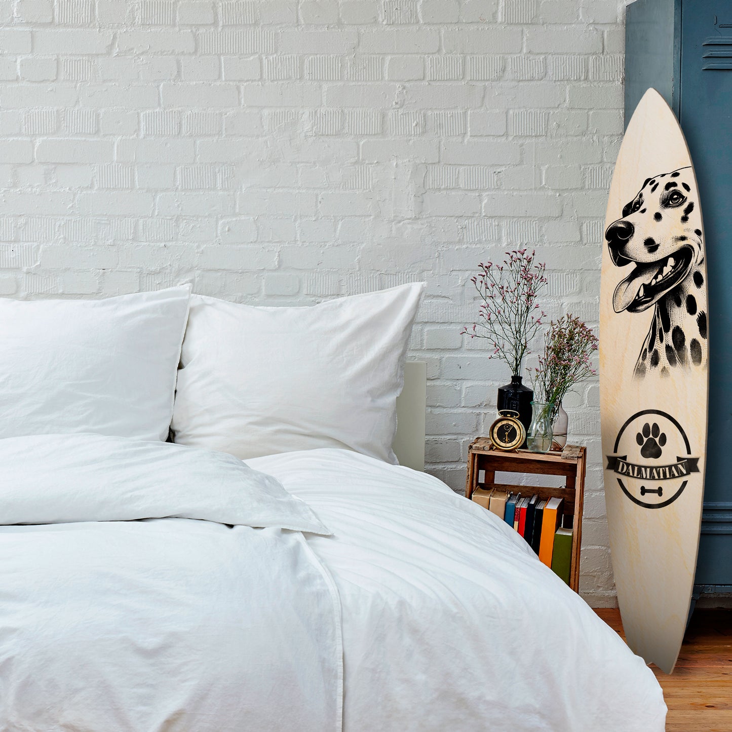 DALMATIAN DOG Decorative Plywood Surfboard