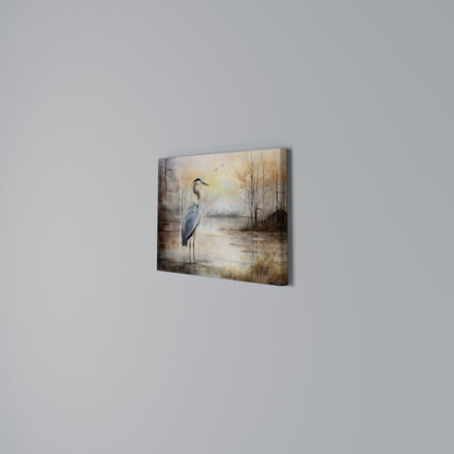 HERON DAYDREAM Stampa su tela orizzontale