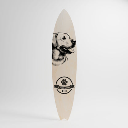 LABRADOR DOG Surfboard Decorative Panel