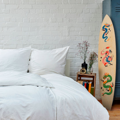 MYTHOLOGICAL CREATURES Surfboard Decorative Panel