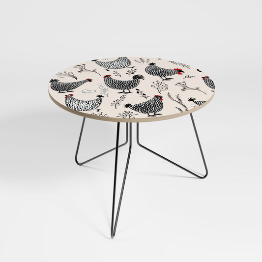 Tavolino da caffè grande HAPPY HENS