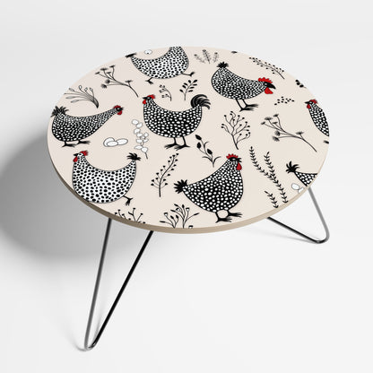 Tavolino da caffè grande HAPPY HENS