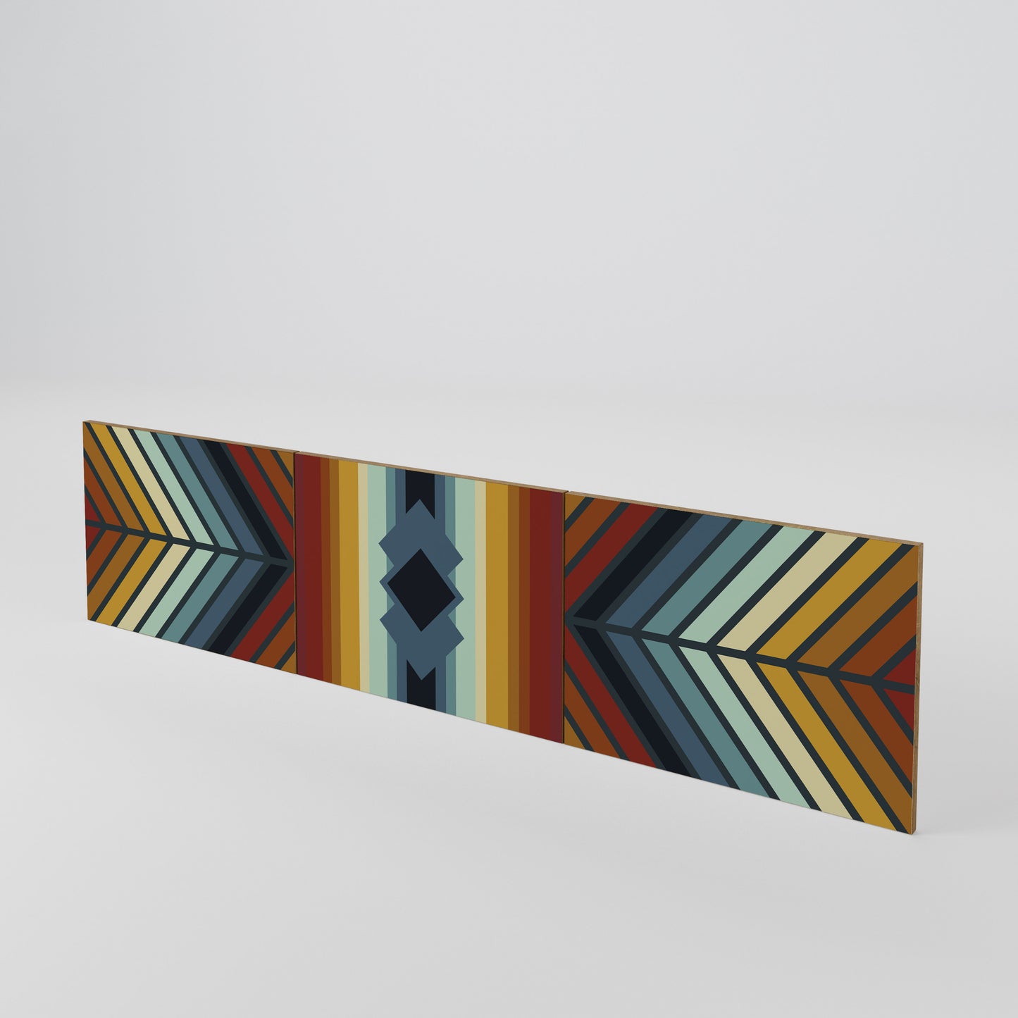 INDIGENOUS ZIGZAG Set di 3 ante per mobile TV