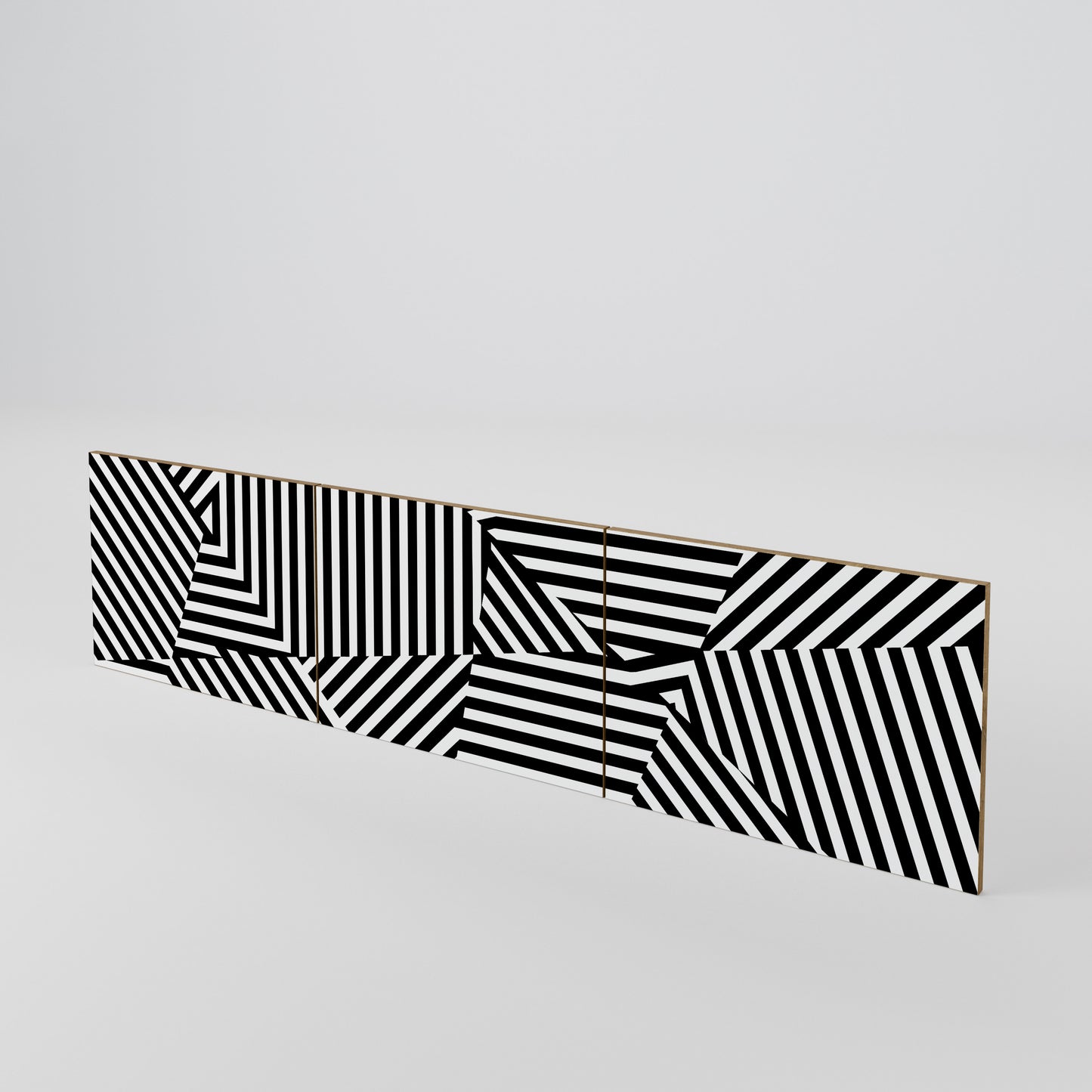 ILLUSIONARY LATTICE Set di 3 ante per mobile TV