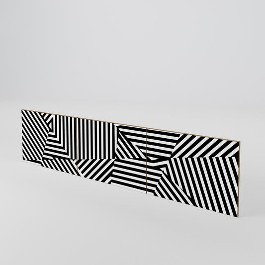 ILLUSIONARY LATTICE Set di 3 ante per mobile TV