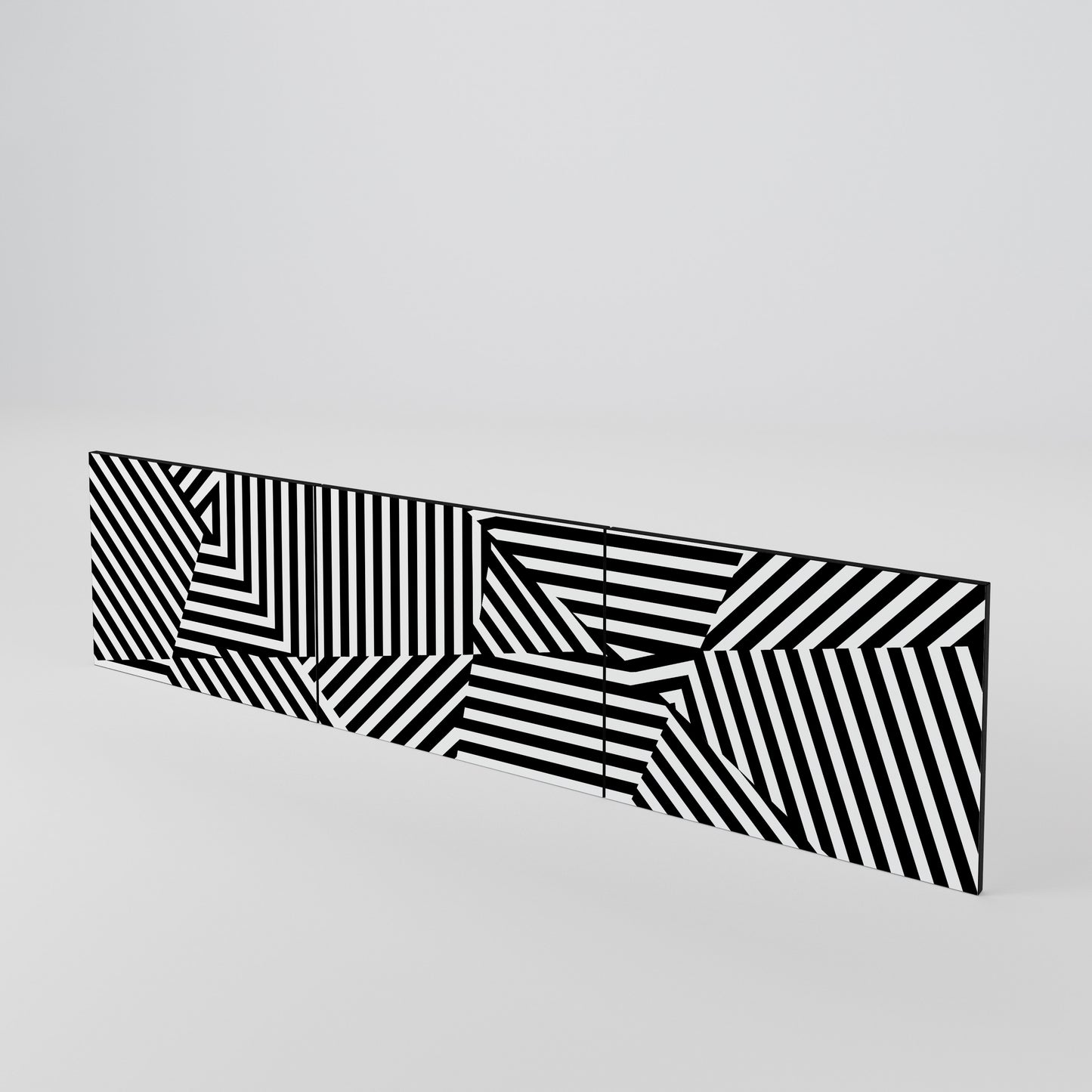 ILLUSIONARY LATTICE Set di 3 ante per mobile TV