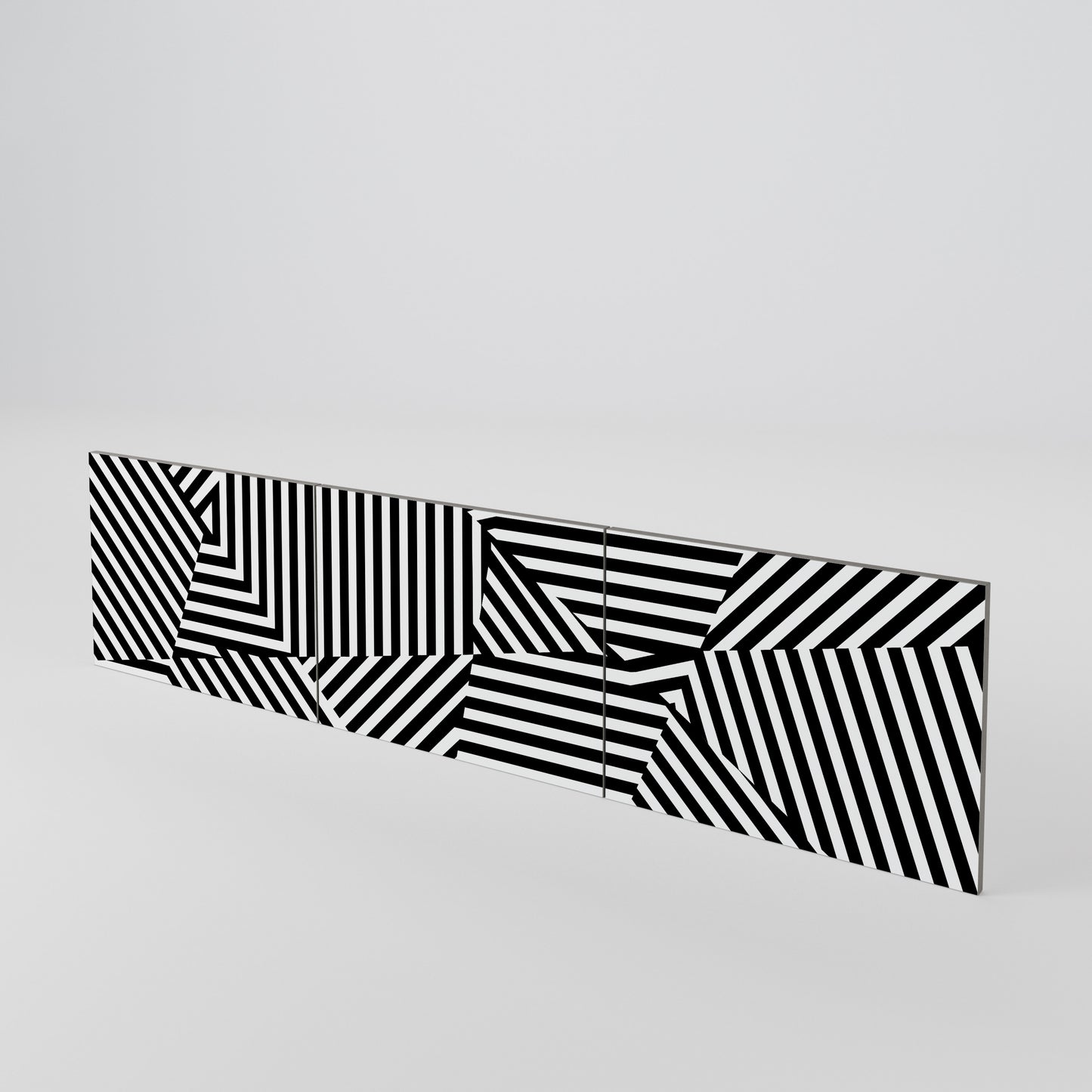 ILLUSIONARY LATTICE Set di 3 ante per mobile TV