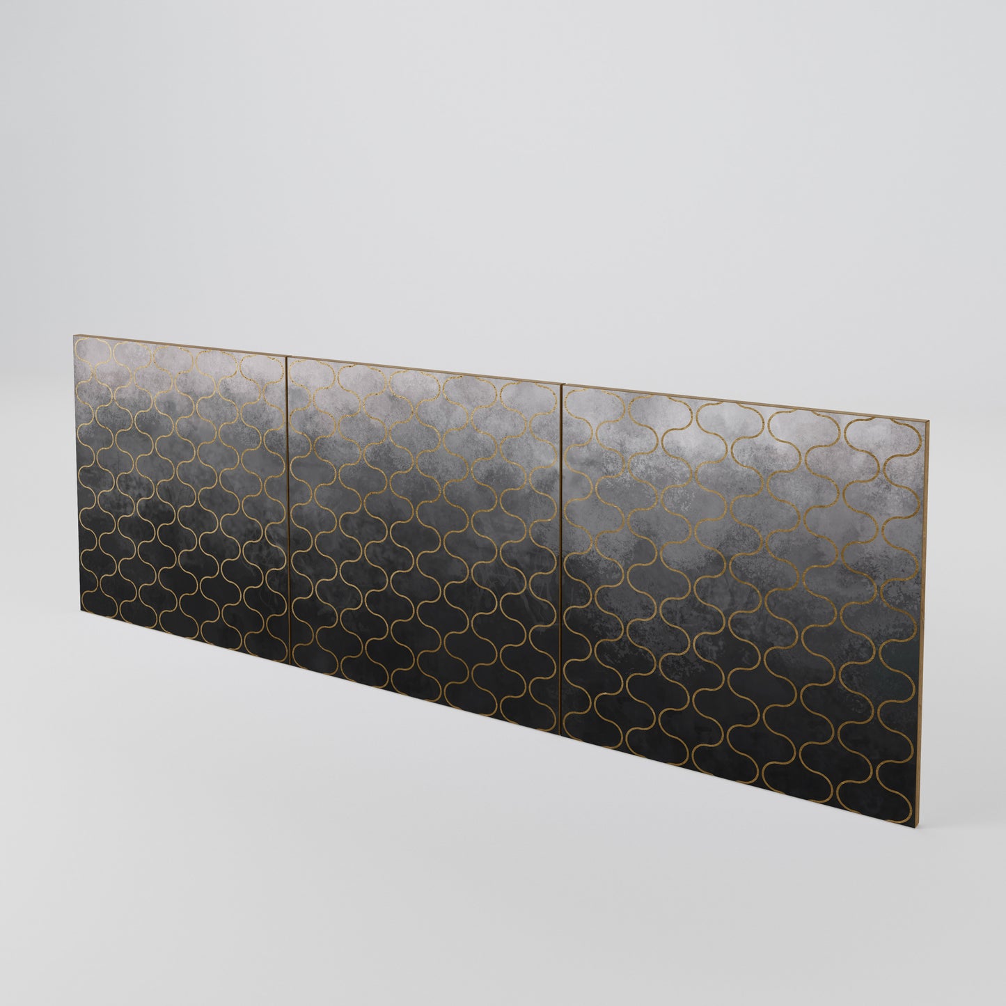 TESSELATED GRAYISH Set di 3 ante per madia