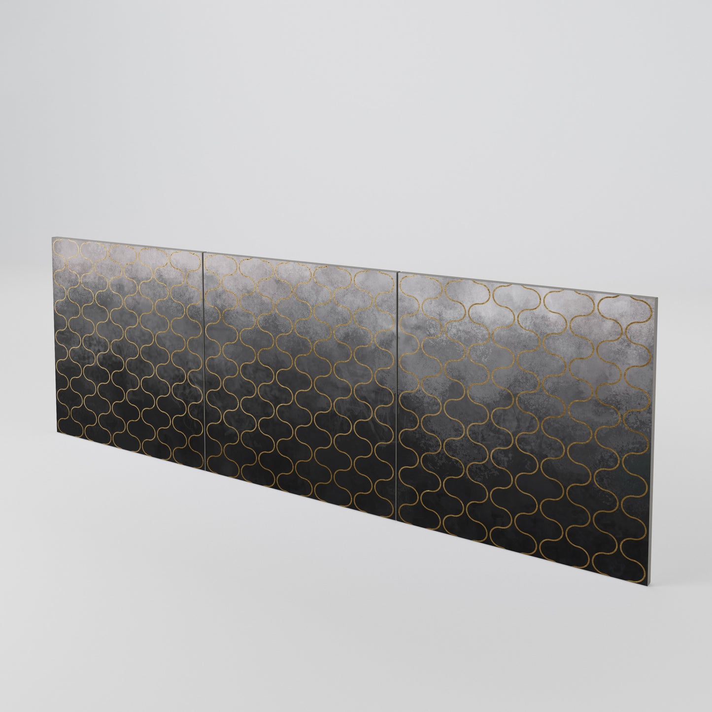 TESSELATED GRAYISH Set di 3 ante per madia