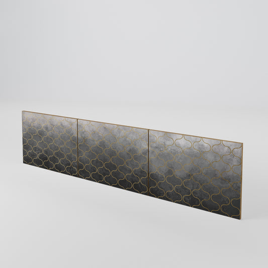 TESSELATED GRAYISH Set di 3 ante per mobile TV