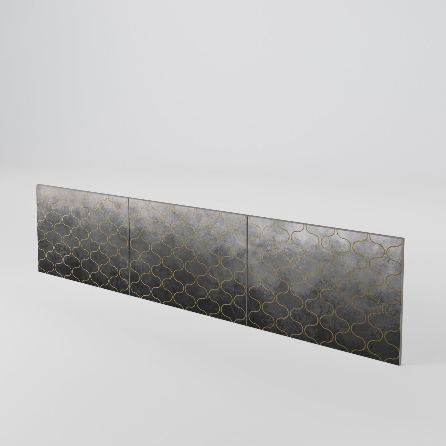 TESSELATED GRAYISH Set di 3 ante per mobile TV