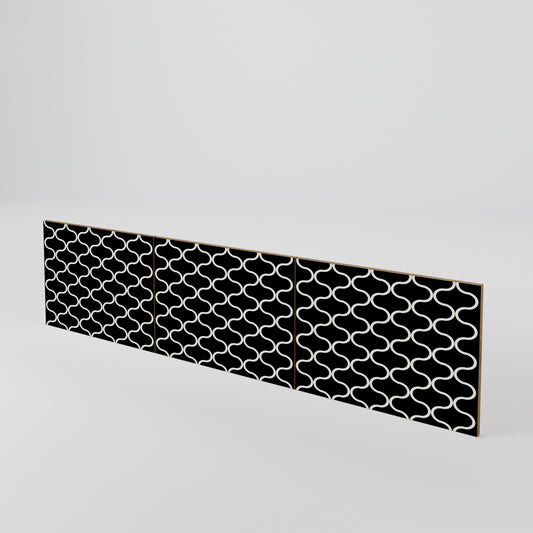 TESSELATED BLACKNESS Set di 3 ante per mobile TV