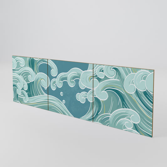 ASIAN SWAY Set di 3 ante per madia