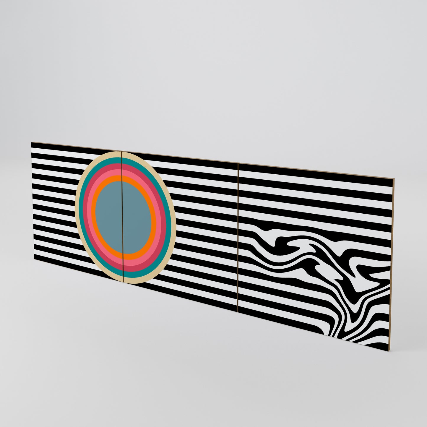 SPECTRA SHOWCASE Set di 3 ante per madia