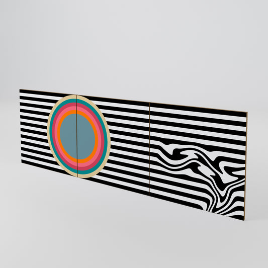 SPECTRA SHOWCASE Set di 3 ante per madia