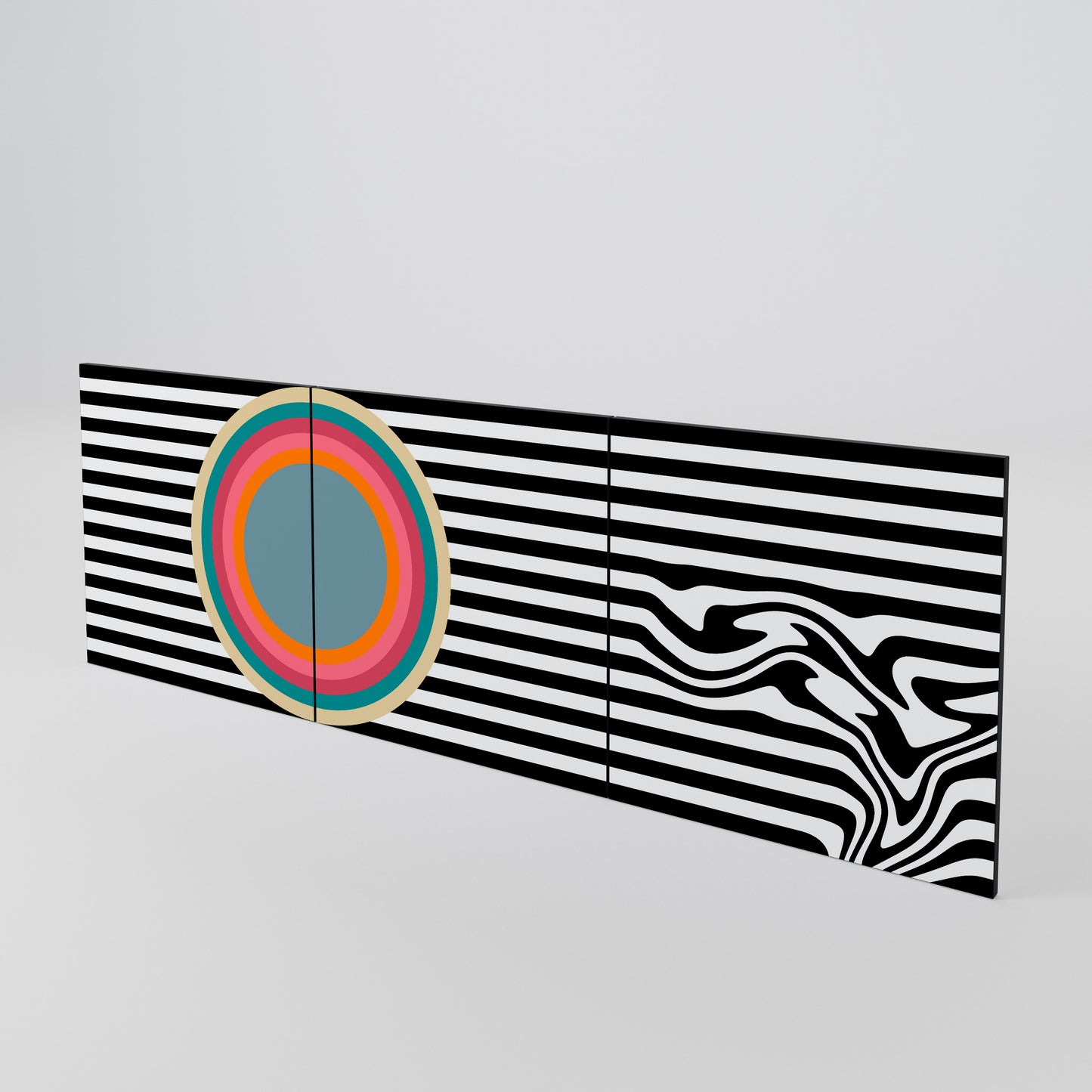 SPECTRA SHOWCASE Set di 3 ante per madia