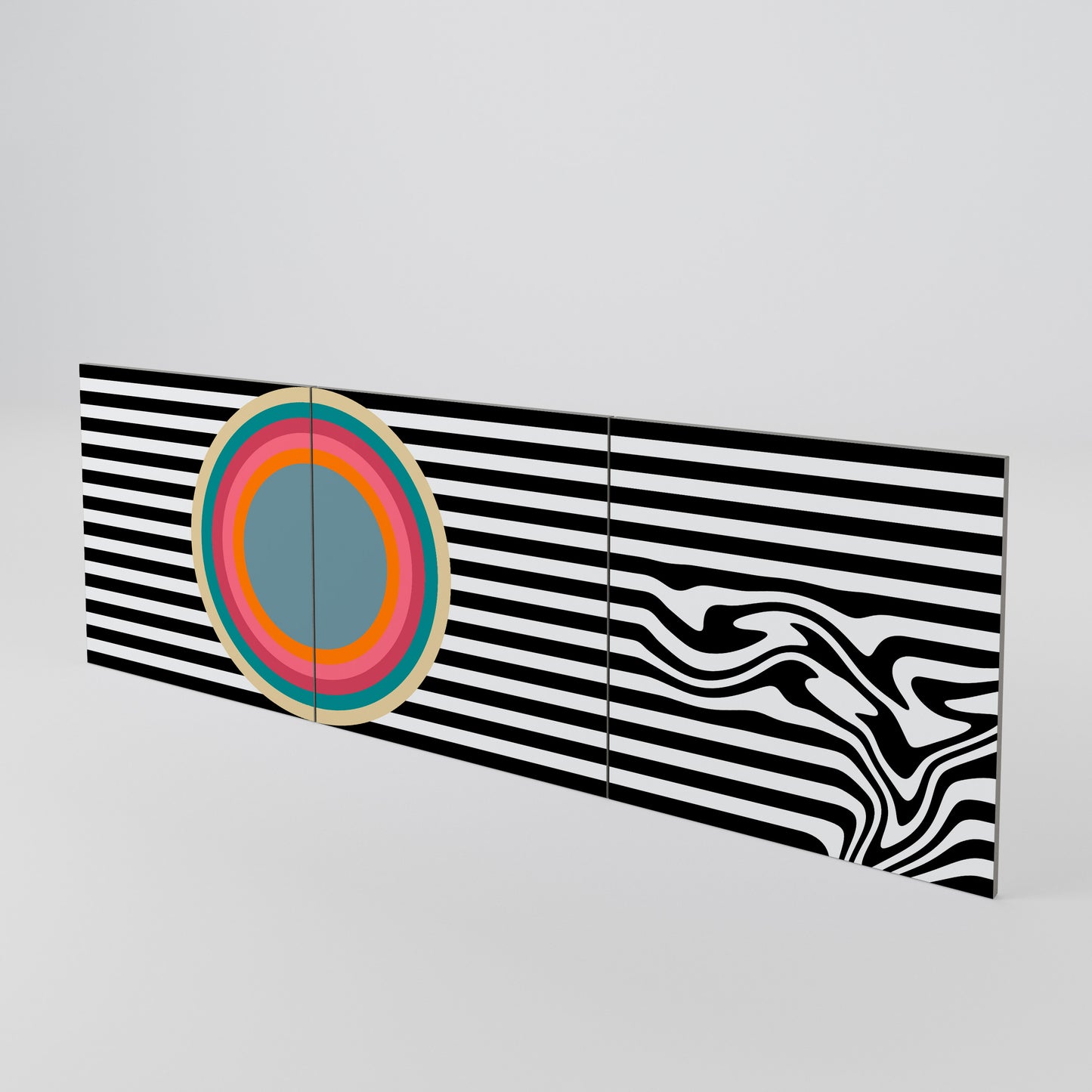 SPECTRA SHOWCASE Set di 3 ante per madia