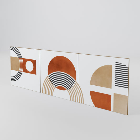 CIRCLE RHYTM Set di 3 ante per madia