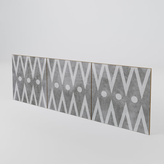 SHARP EDGES Set di 3 ante per madia