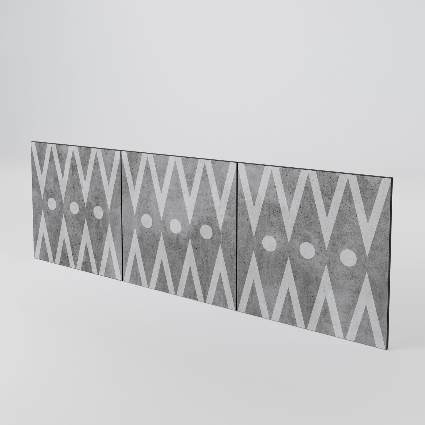 SHARP EDGES 3-Piece Sideboard Door Set