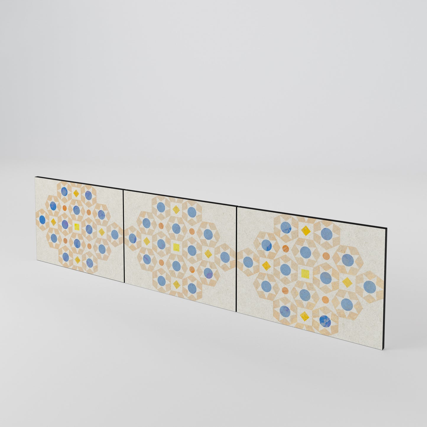 PATTERNED PRISM Set di 3 ante per mobile TV