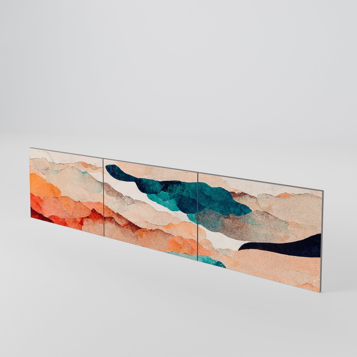 ABSTRACT LANDSCAPE Set di 3 ante per mobile TV