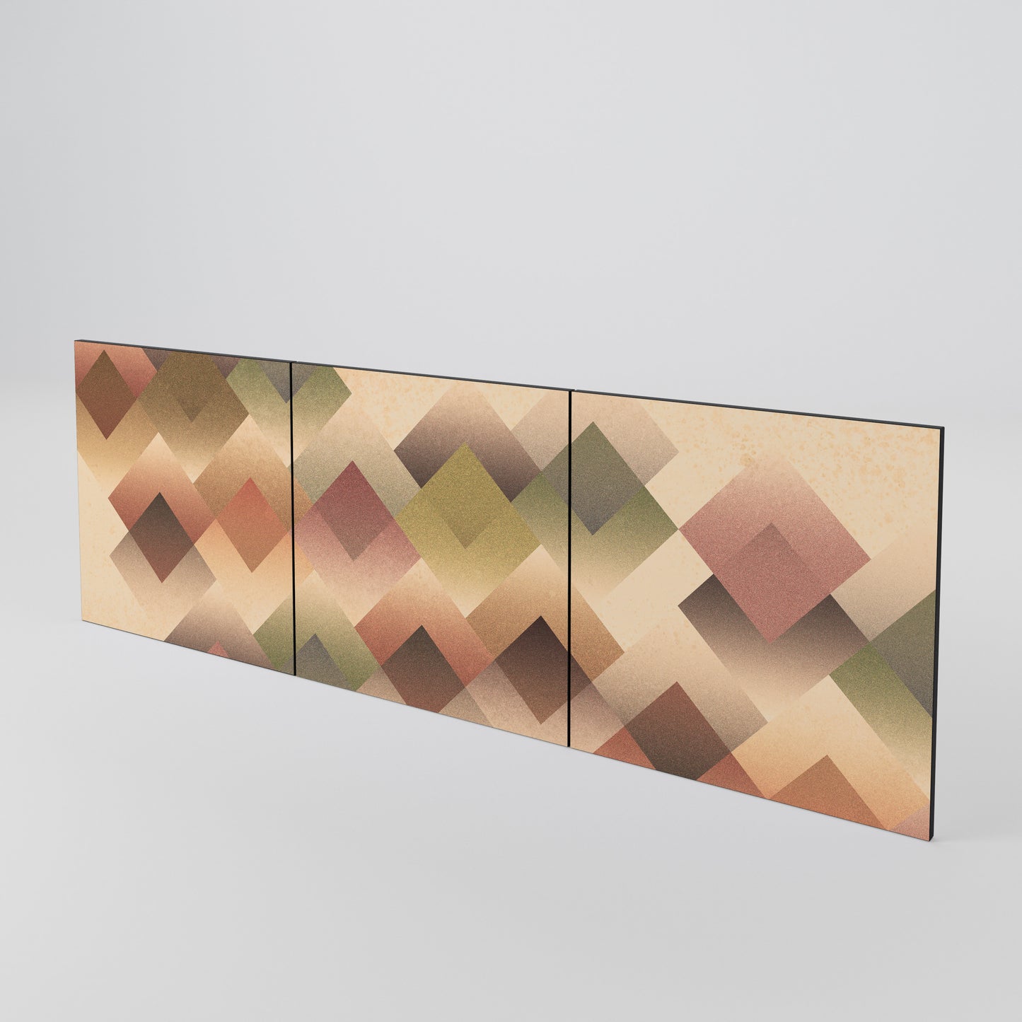 GEOMETRIC FUSION Set di 3 ante per madia