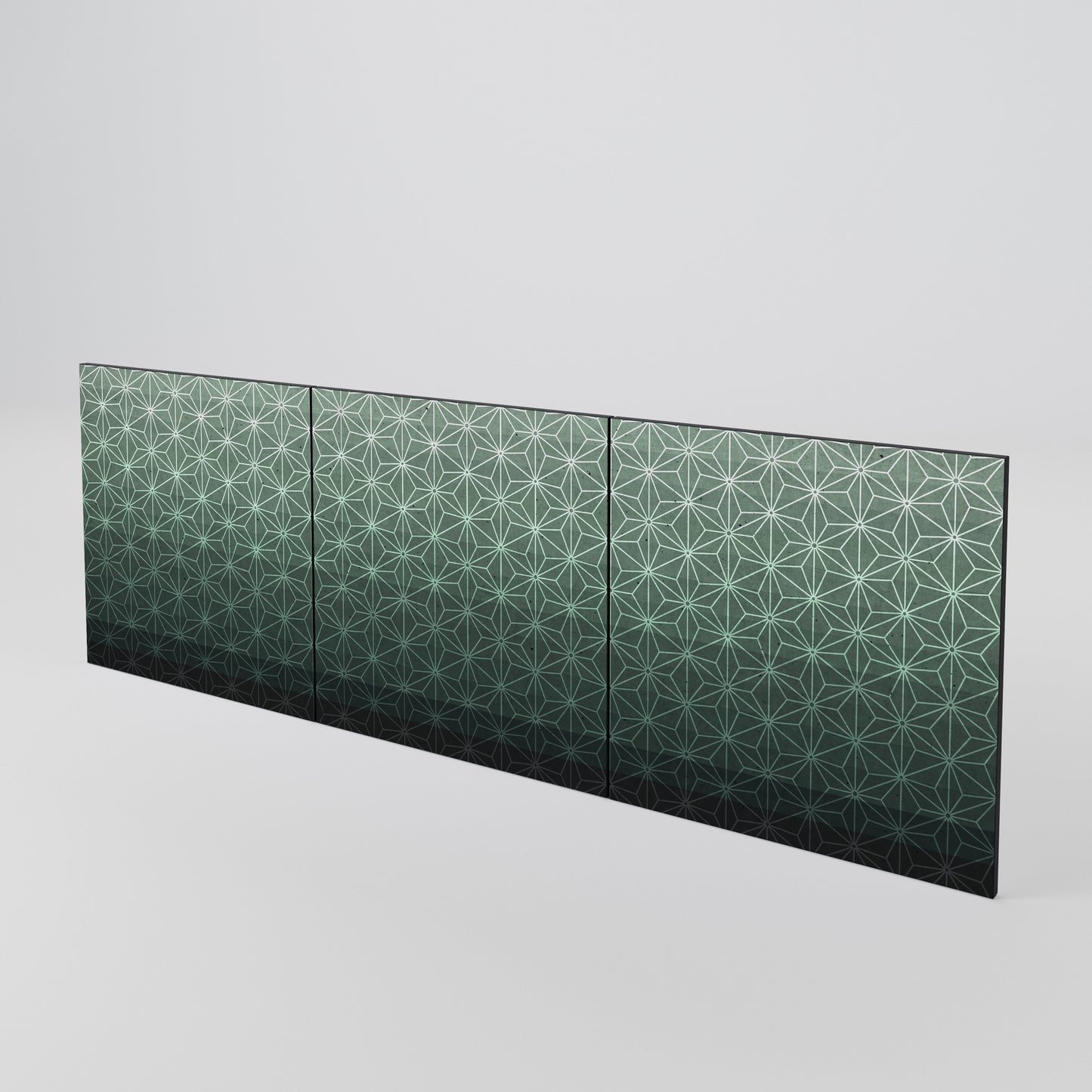 ORNAMENTAL GLIMMER Set di 3 ante per madia