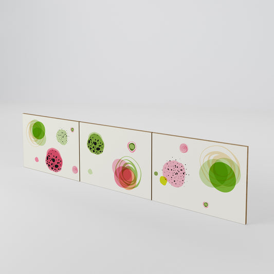 COLORFUL COSMOS Set di 3 ante per mobile TV