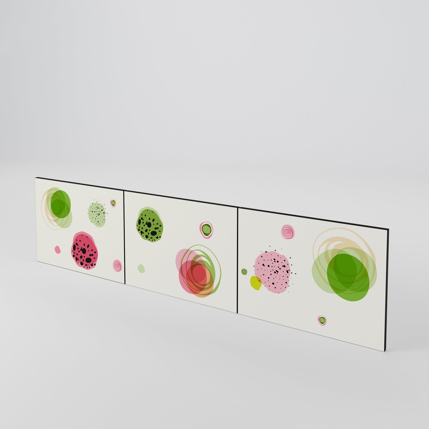 COLORFUL COSMOS Set di 3 ante per mobile TV