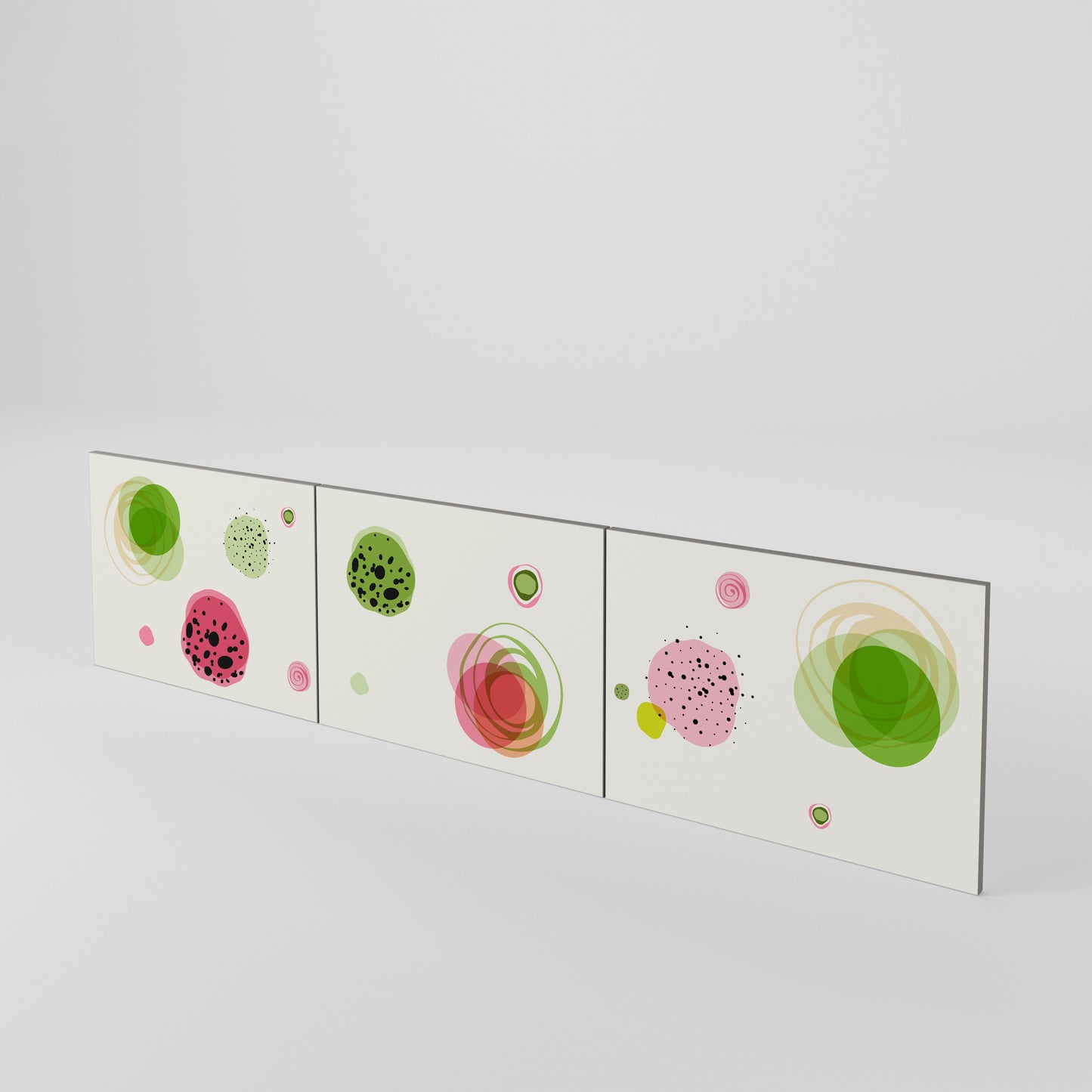 COLORFUL COSMOS Set di 3 ante per mobile TV