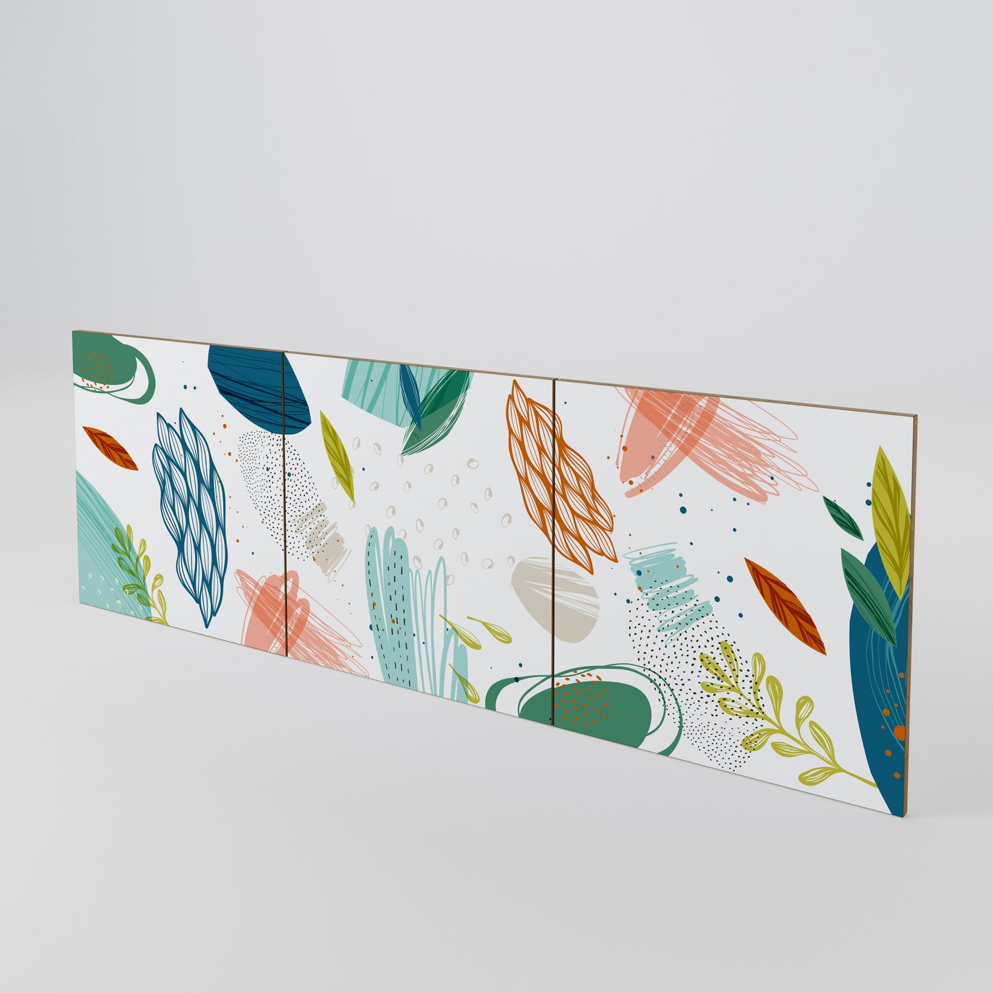 BOTANICAL HURRICANE 3-Piece Sideboard Door Set