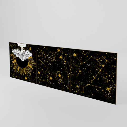 STELLAR CONSTELLATIONS Set di 3 ante per madia