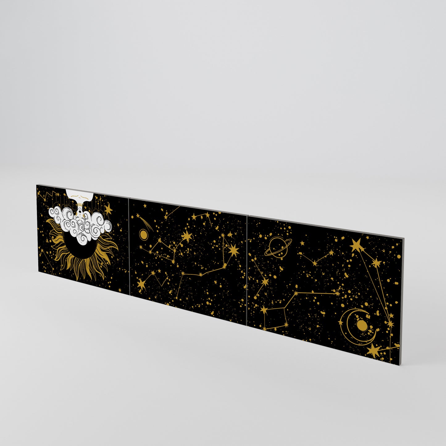 STELLAR CONSTELLATIONS Set di 3 ante per mobile TV