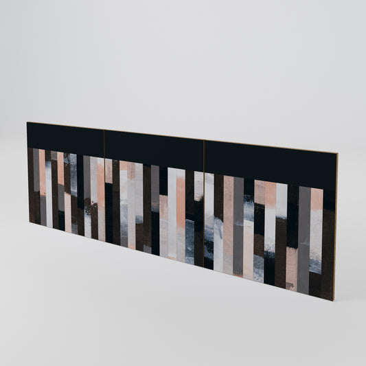 COLLAGE OF RECTANGLES Set di 3 ante per madia