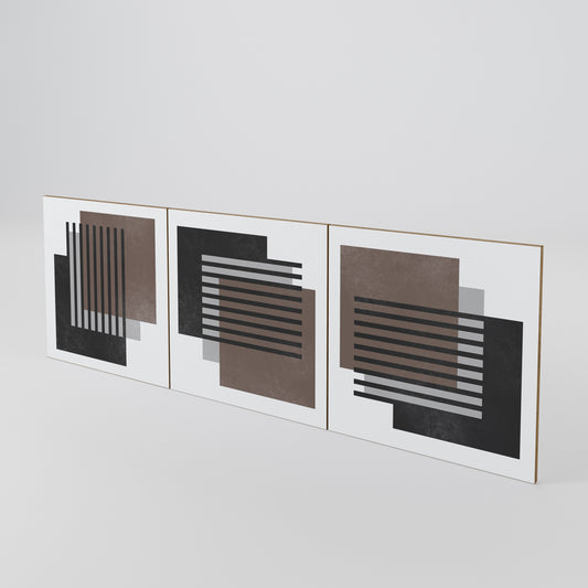 SHADOW SYNCHRONY Set di 3 ante per madia