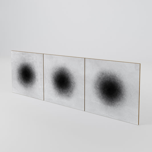 BLACK HOLE Set di 3 ante per madia