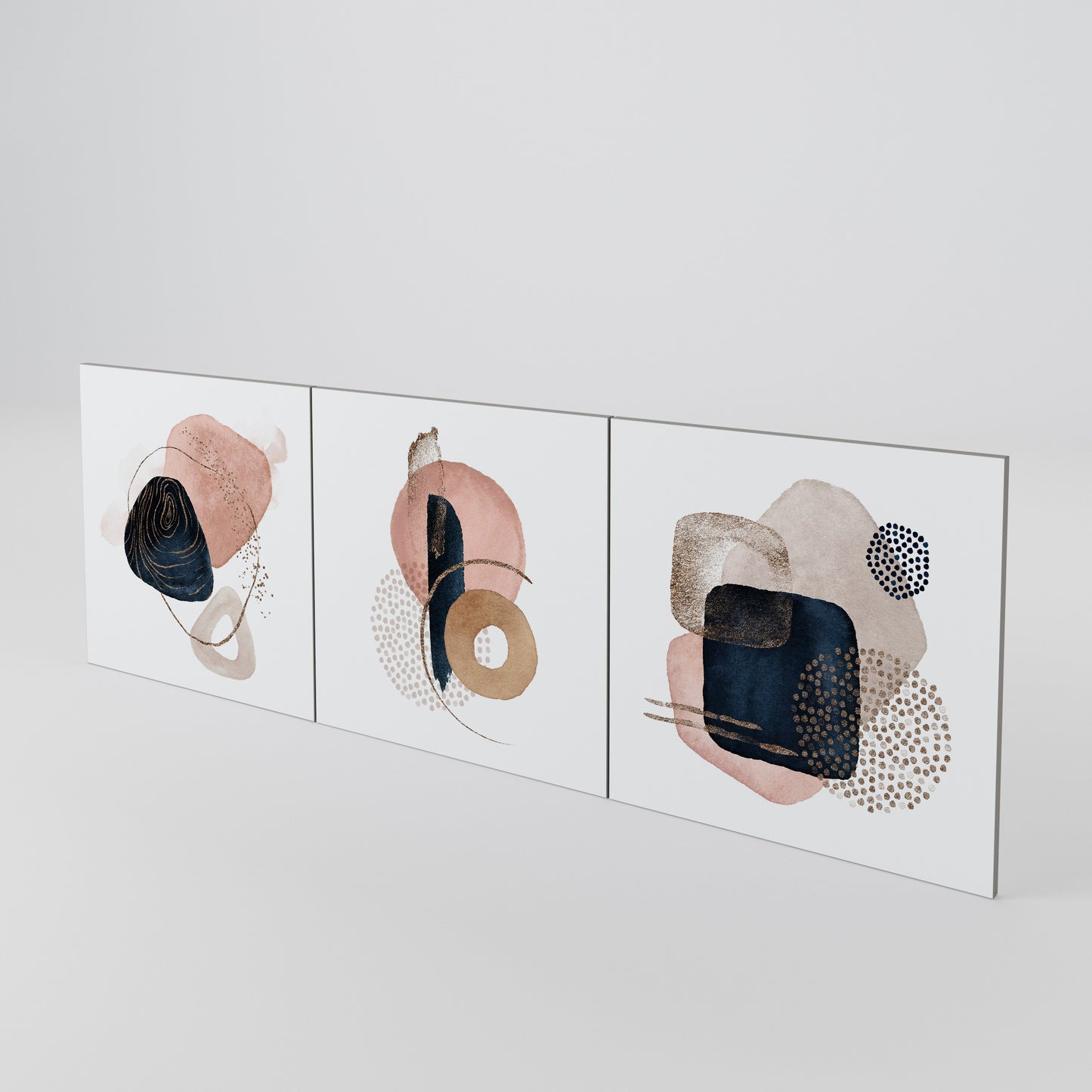 COLORFUL SHAPES Set di 3 ante per madia