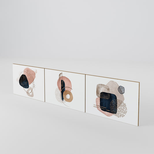 COLORFUL SHAPES Set di 3 ante per mobile TV