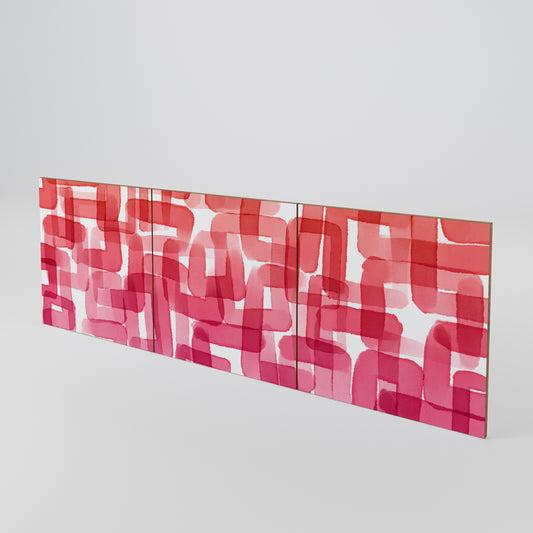 KALEIDOSCOPIC CUBISM Set di 3 ante per madia