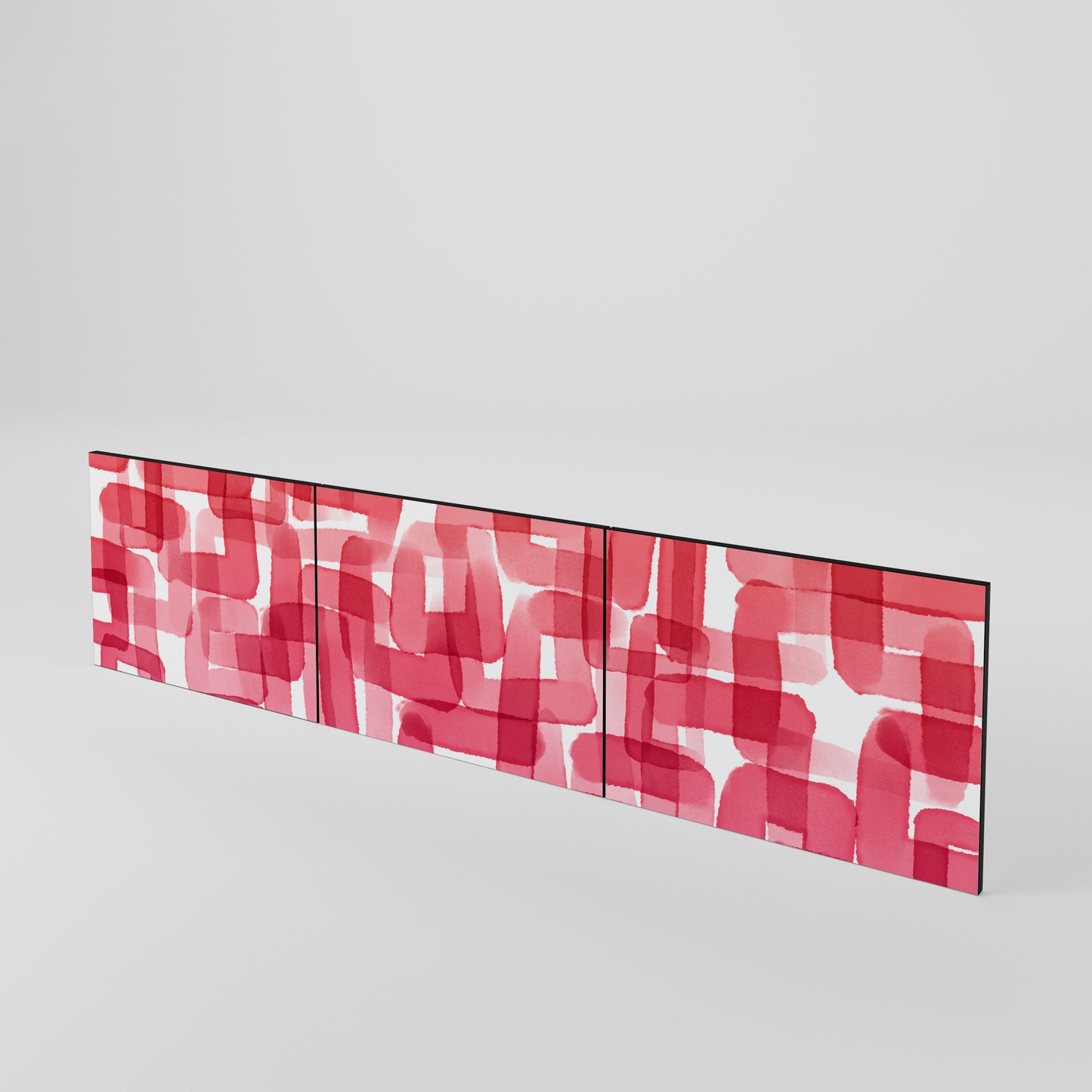 KALEIDOSCOPIC CUBISM Set di 3 ante per mobile TV